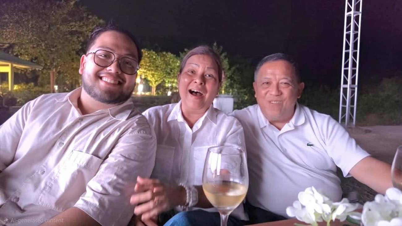 JIMMY and Elen Escaño with their son JD.