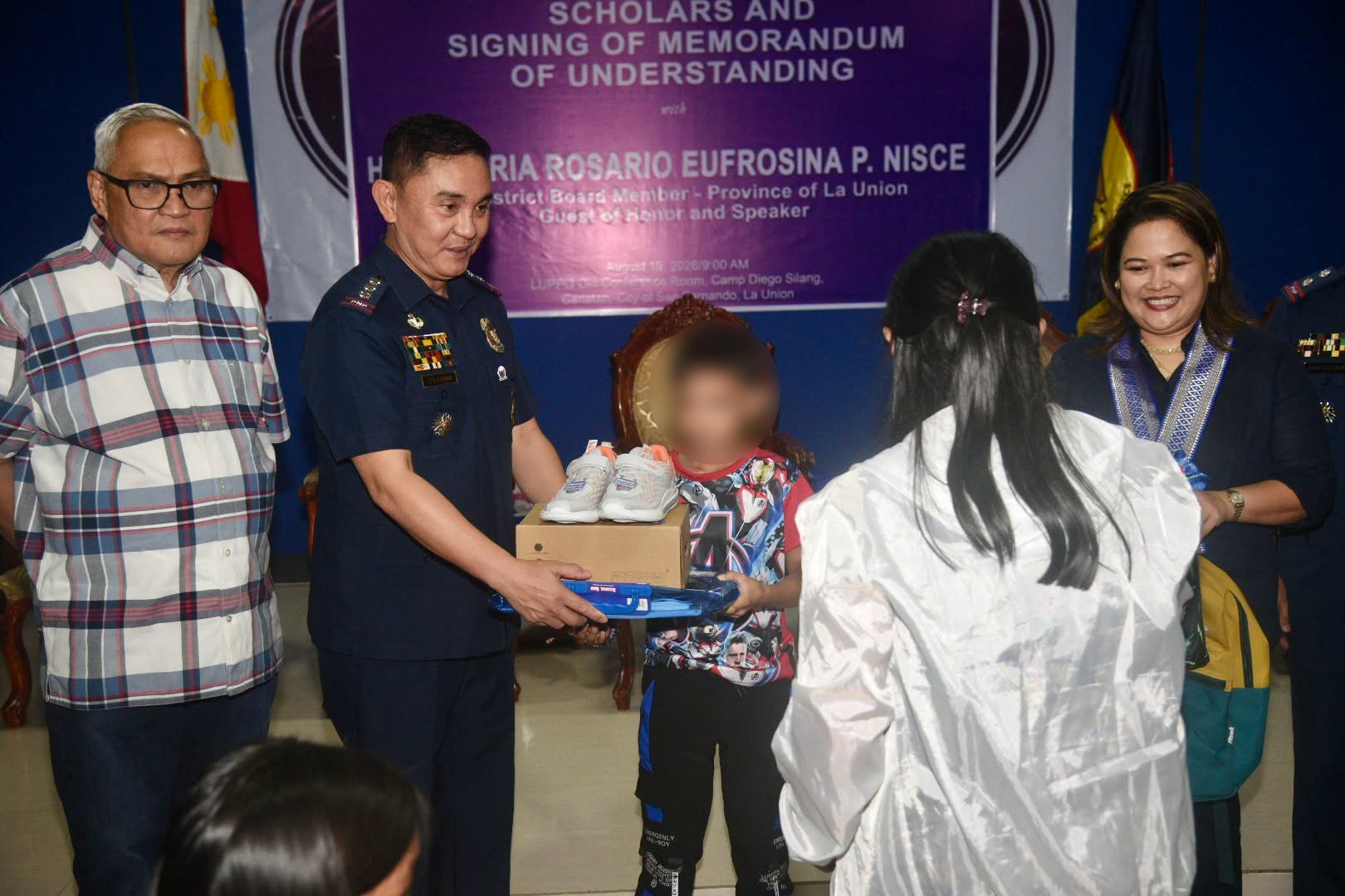 LUPPO, AQN Marketing provide school supplies to 33 scholars