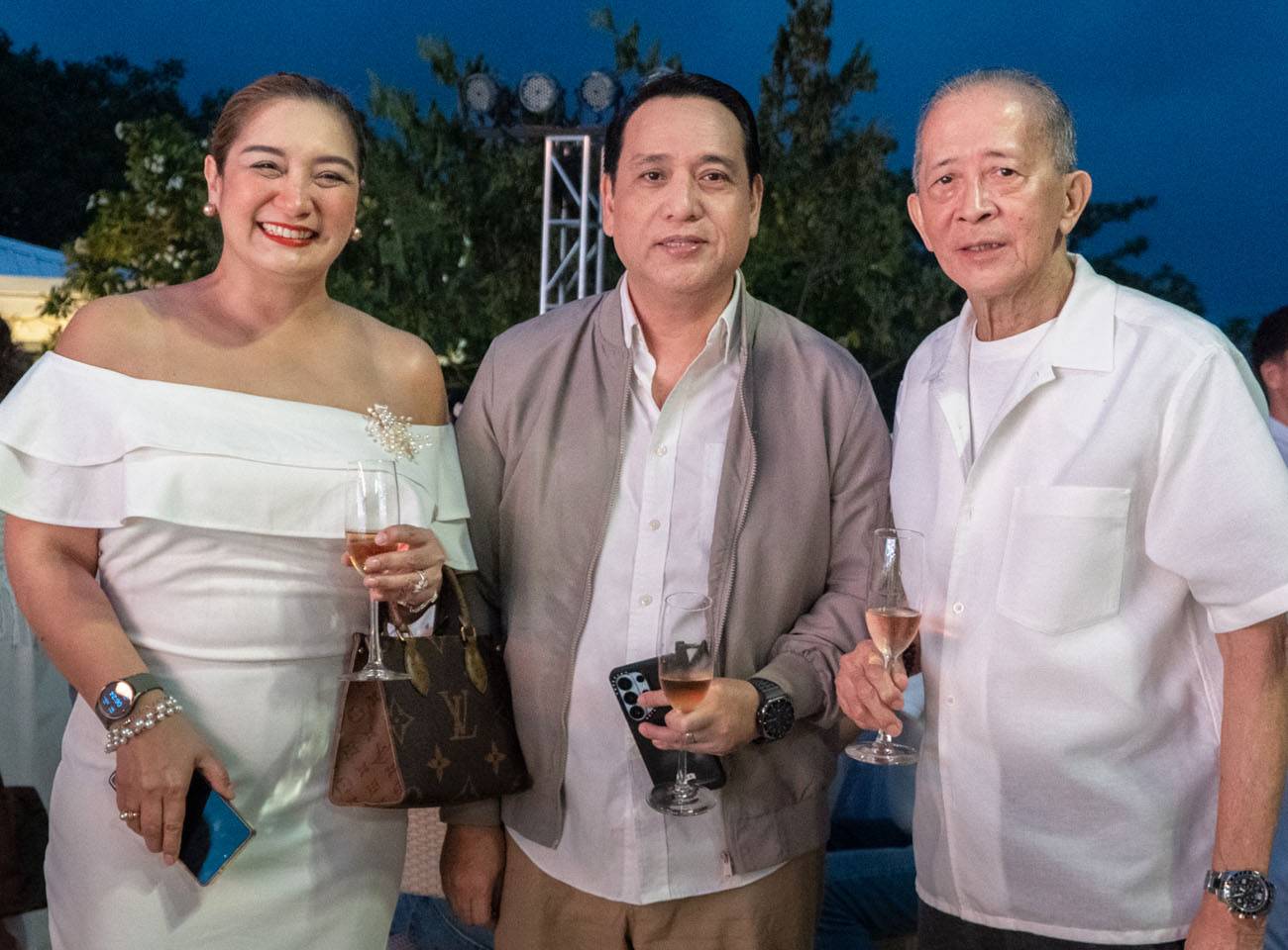 FAYE Gallares, Christian Gallares and Efren Belarmino.