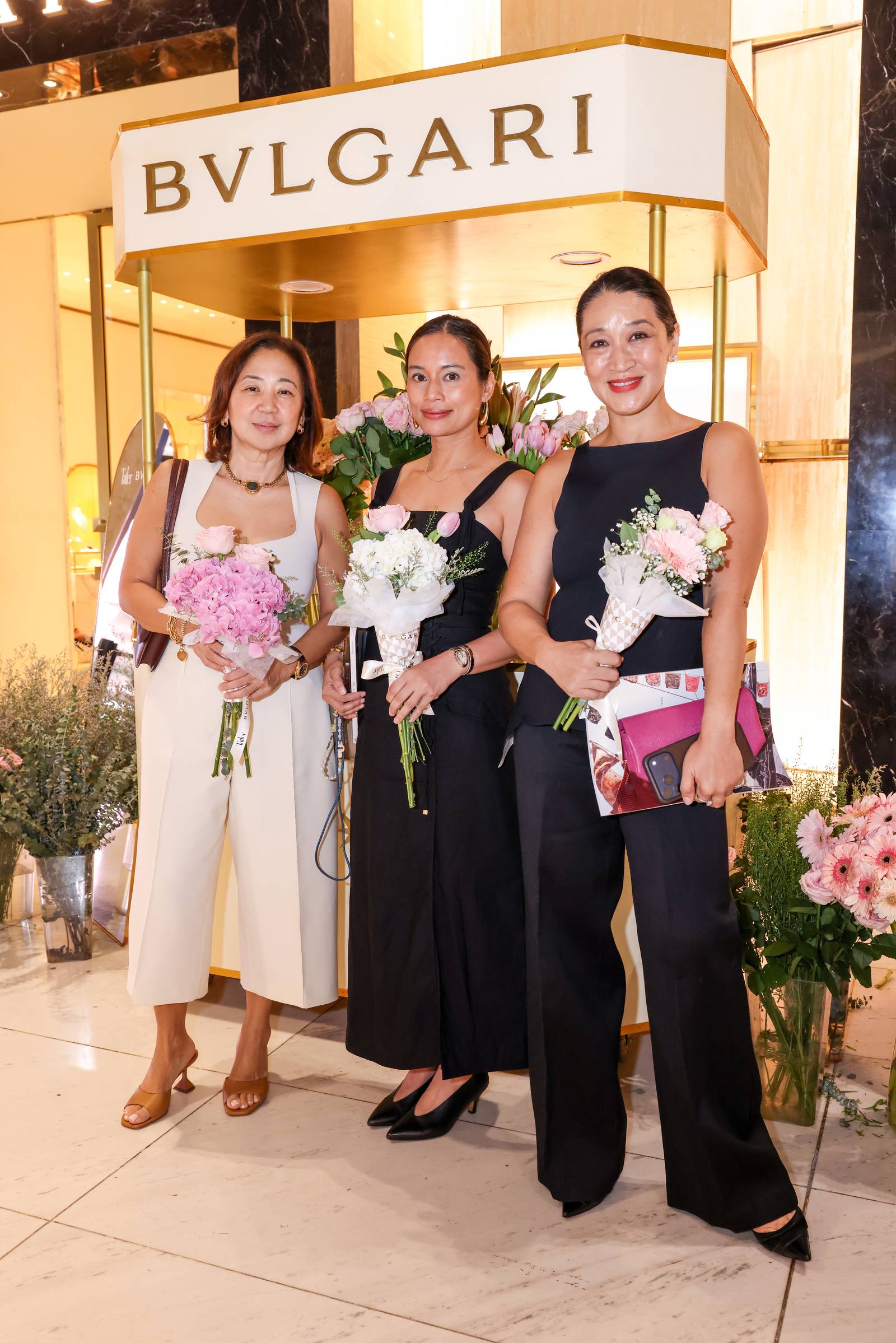 Rosie Uy, Cary Gorriceta and Georgina Remulla.
