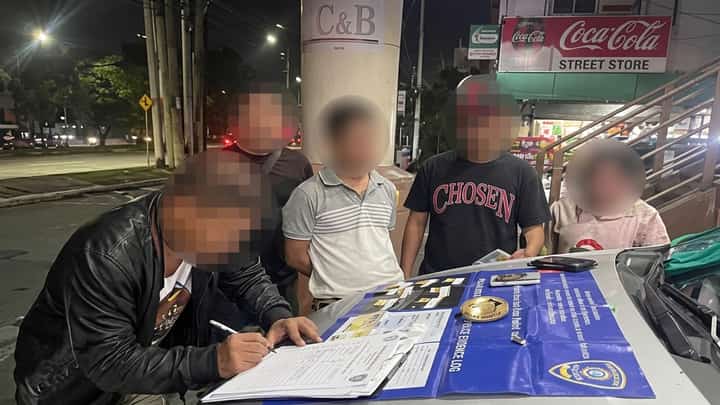 EVIDENCE pouches containing about 50 grams of suspected shabu rest on a display table following a drug recovery by Mandaluyong City police. Officers investigating a missing cellphone intercepted a 22-year-old suspect and a 15-year-old minor along Sergeant Bumatay Street after the pair attempted to flee.