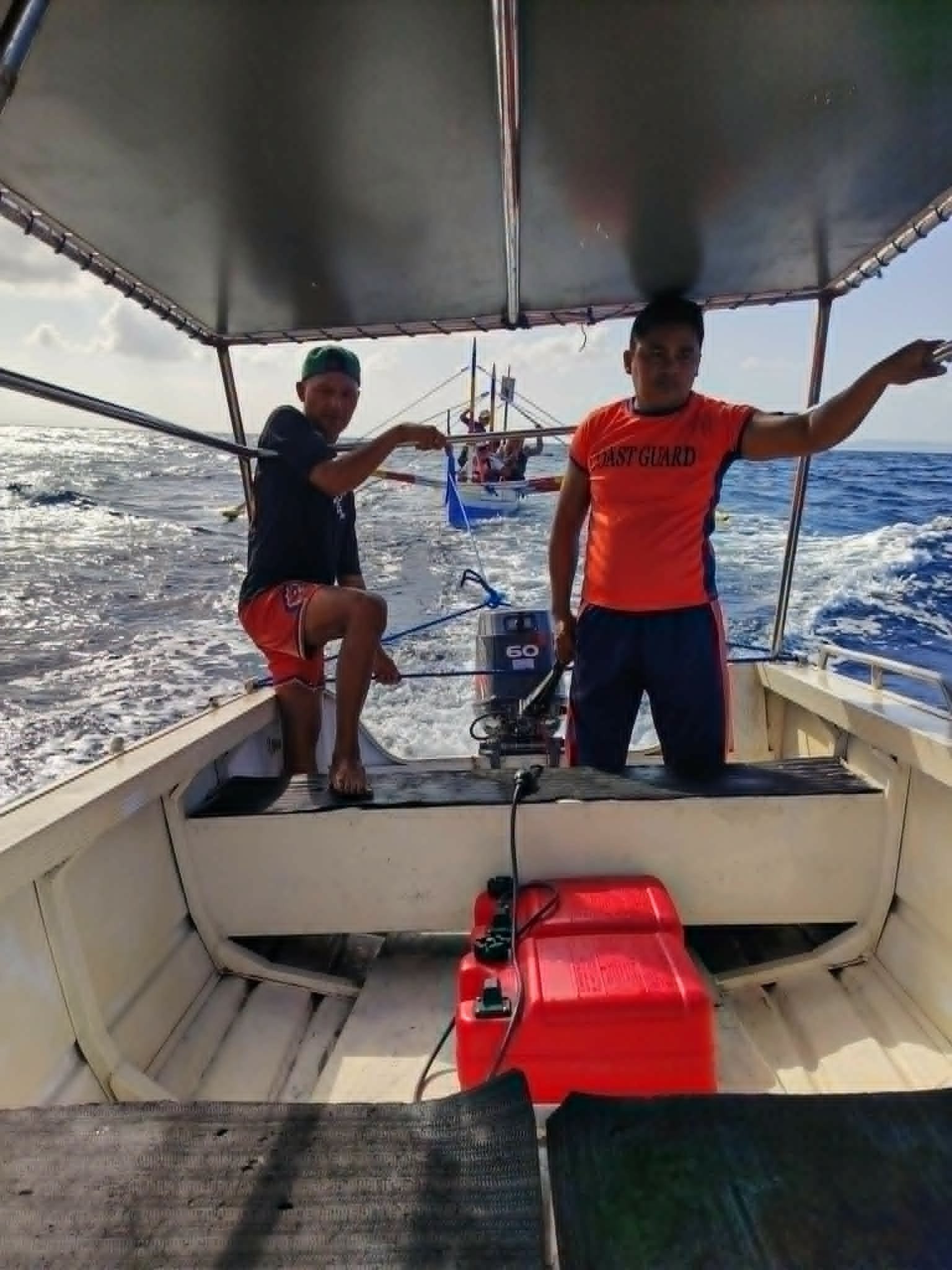 PCG rescues 6 after motorbanca engine trouble off Davao Occidental