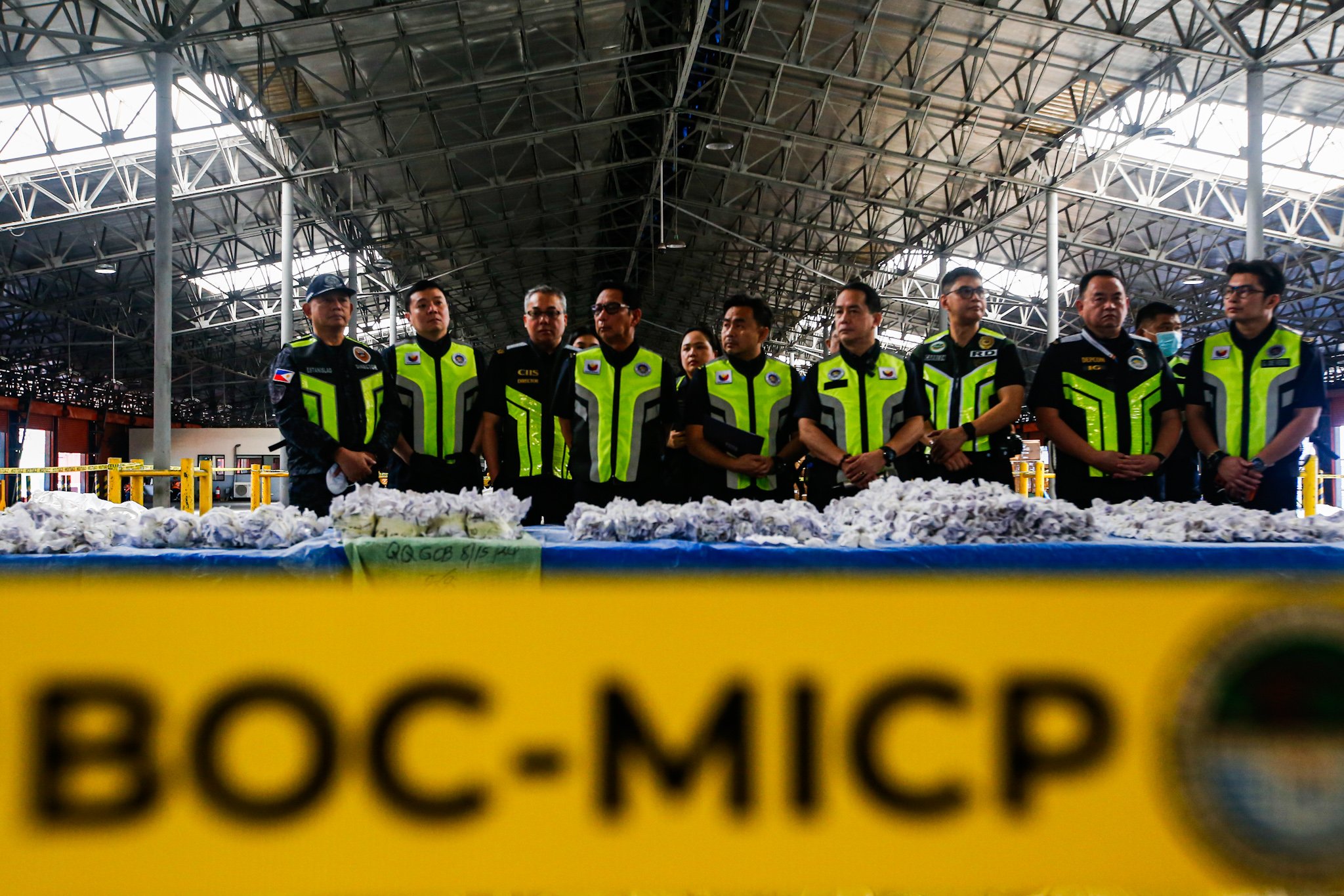BOC Commissioner leads inspection of prohibited drugs at MICP