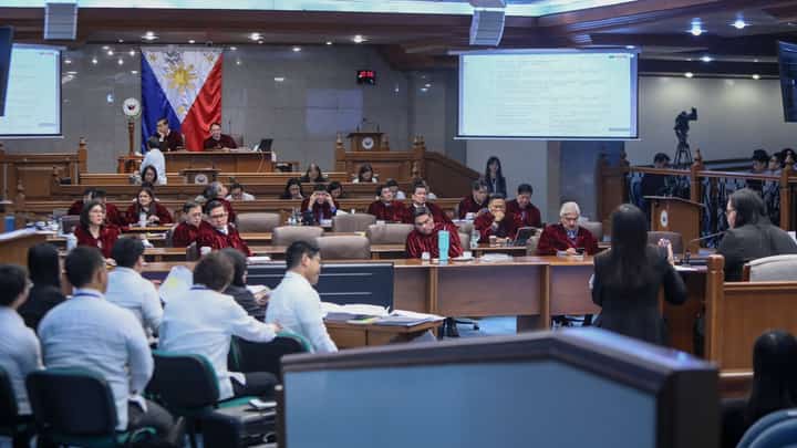 The Senate during the 15th day of the impeachment trial against Vice President Sara Duterte last 12 August.