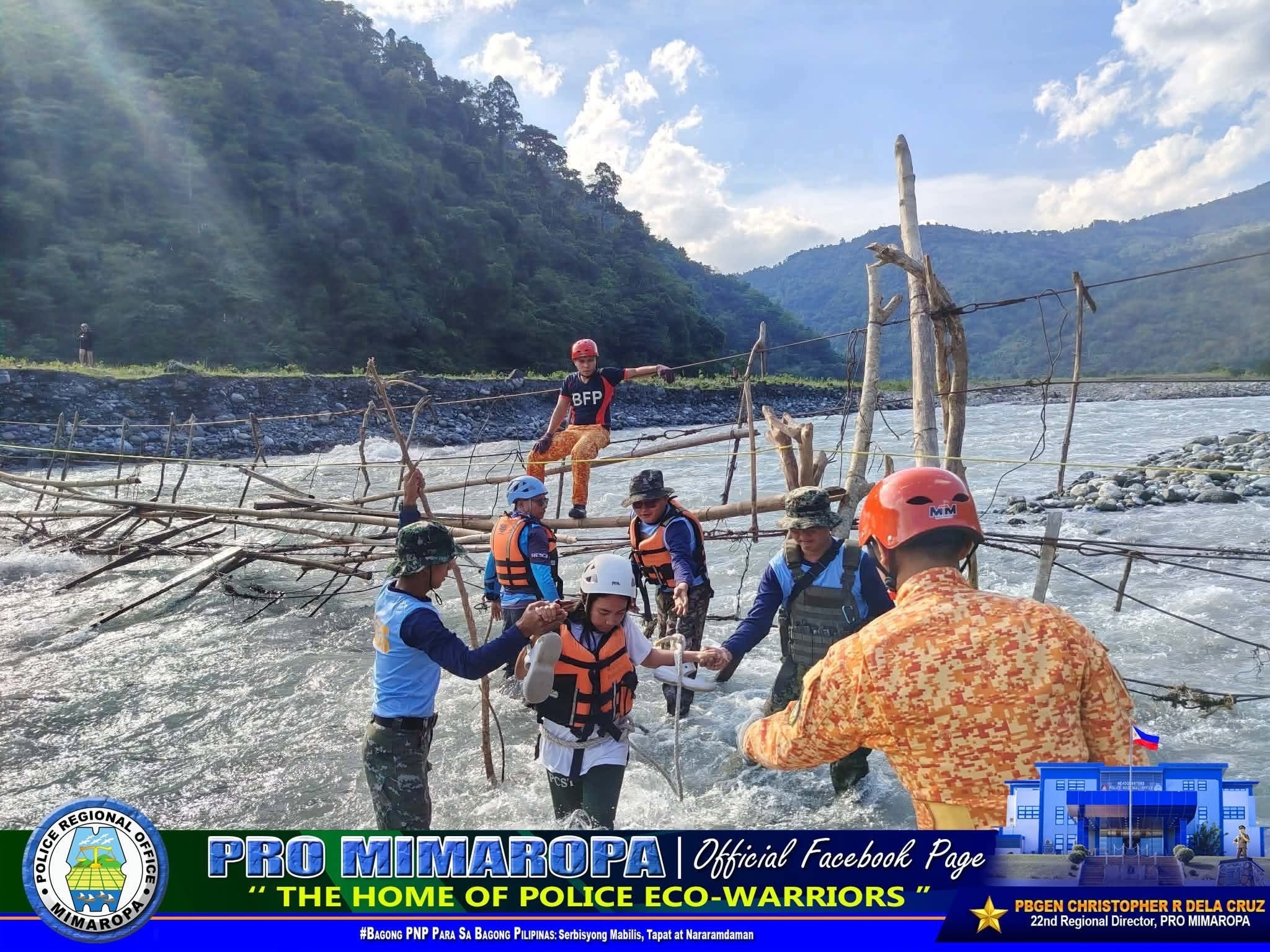 12 stranded teachers rescued