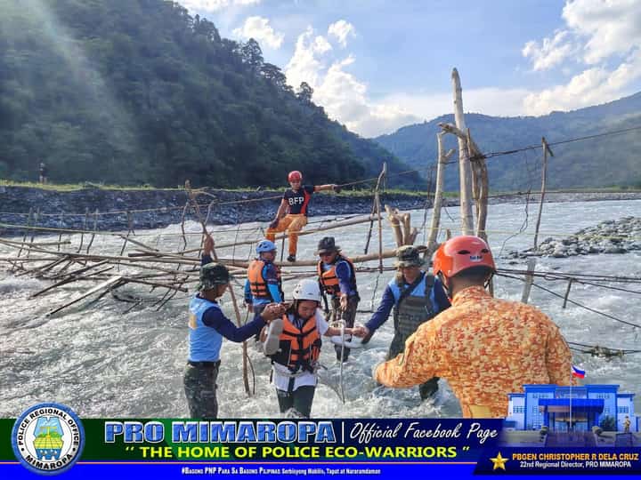 12 stranded teachers rescued