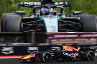 CHAMPIONSHIP leader Kimi Antonelli drives his Mercedes during Belgian Grand Prix qualifying at SpaFrancorchamps./ HOMECOMING hero Max Verstappen races his Red Bull at the Hungarian Grand Prix before his final Zandvoort appearance.