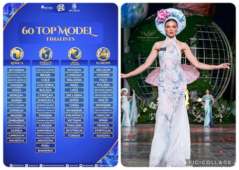 Asia Rose Simpson advances to Miss World Top Model Top 60
