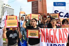 Akbayan Youth protest