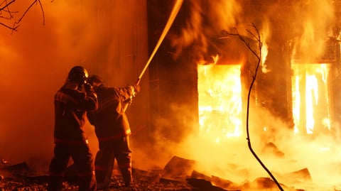 Fire destroys 22 CdO houses