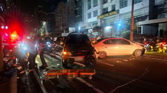 Mandaluyong road crash injures 4