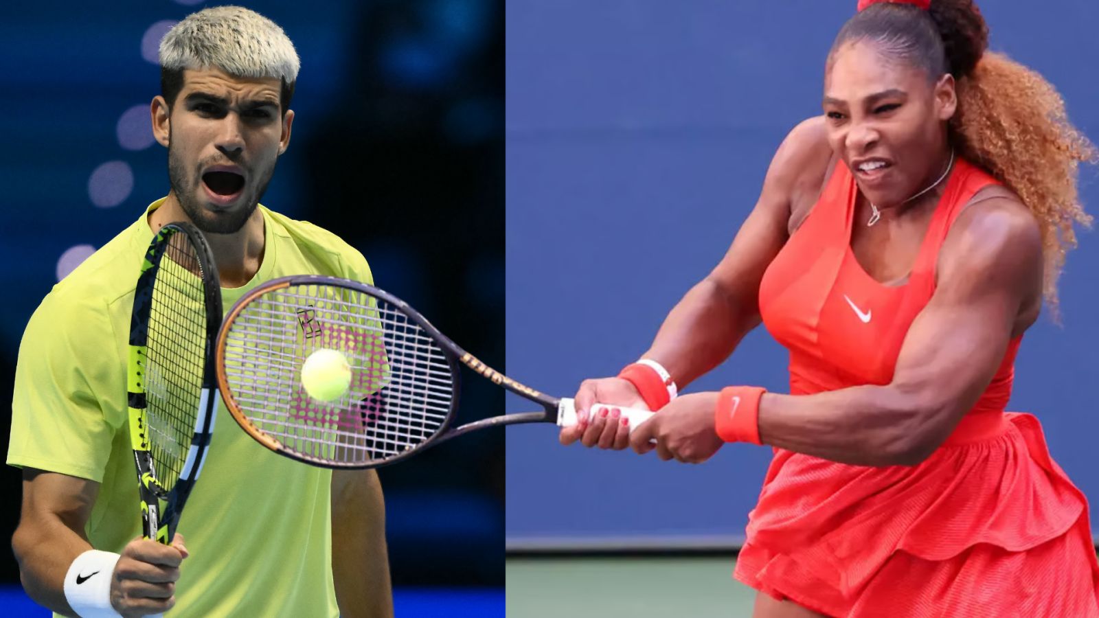 No singles for Serena, but she joins Alcaraz for US Open