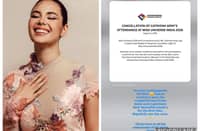Catriona Gray cancelled appearance in Miss Universe India