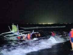 Two fishermen rescued on Balayan Bay, Batangas