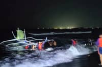 Two fishermen rescued on Balayan Bay, Batangas