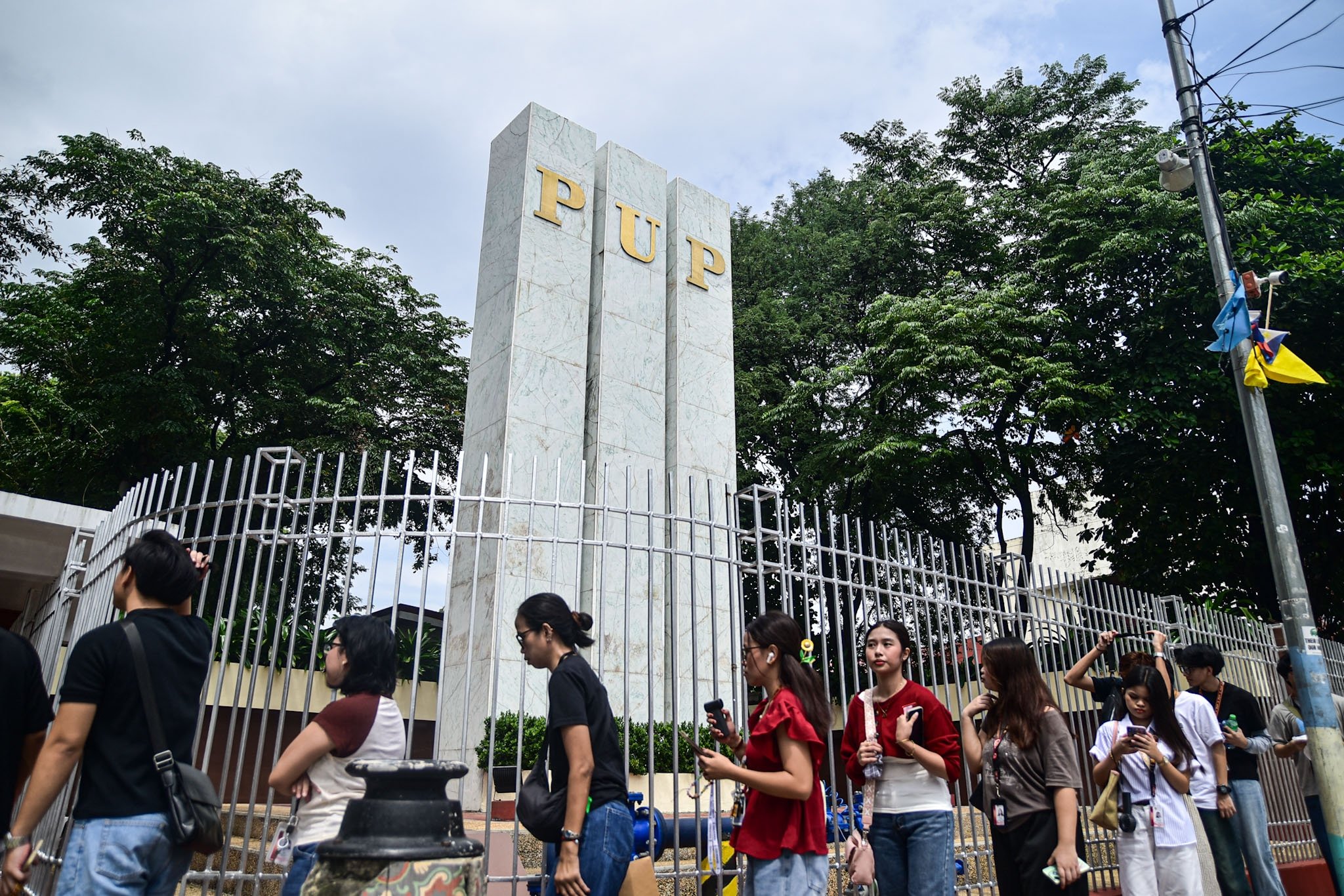PUP' First day of Class after weeks of class suspension