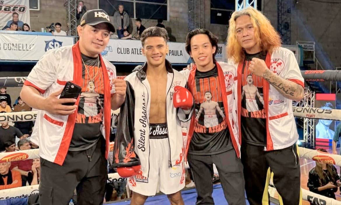 LENNON Tsoi joins Miel Fajardo and the rest of the team in Argentina.
