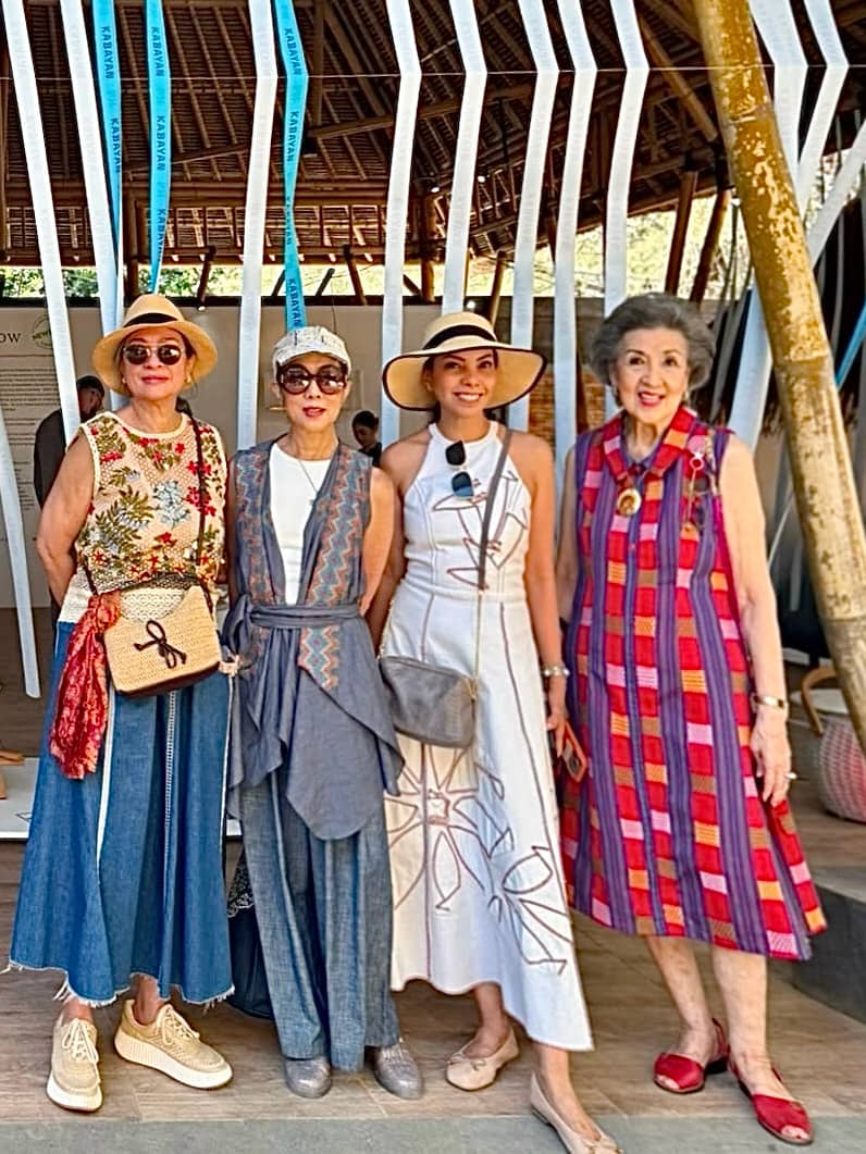 Suzy Quiros, Cedie Vargas, Mel Francisco and Maritess Pineda.
