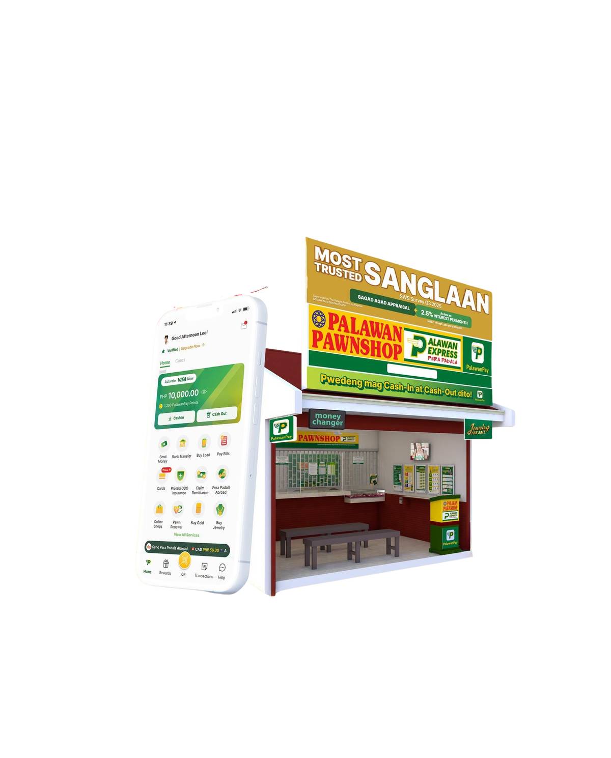 Palawan Group of Companies brings together its physical branches and digital platforms through a “brick and technology” ecosystem designed to make financial services more accessible to Filipinos.