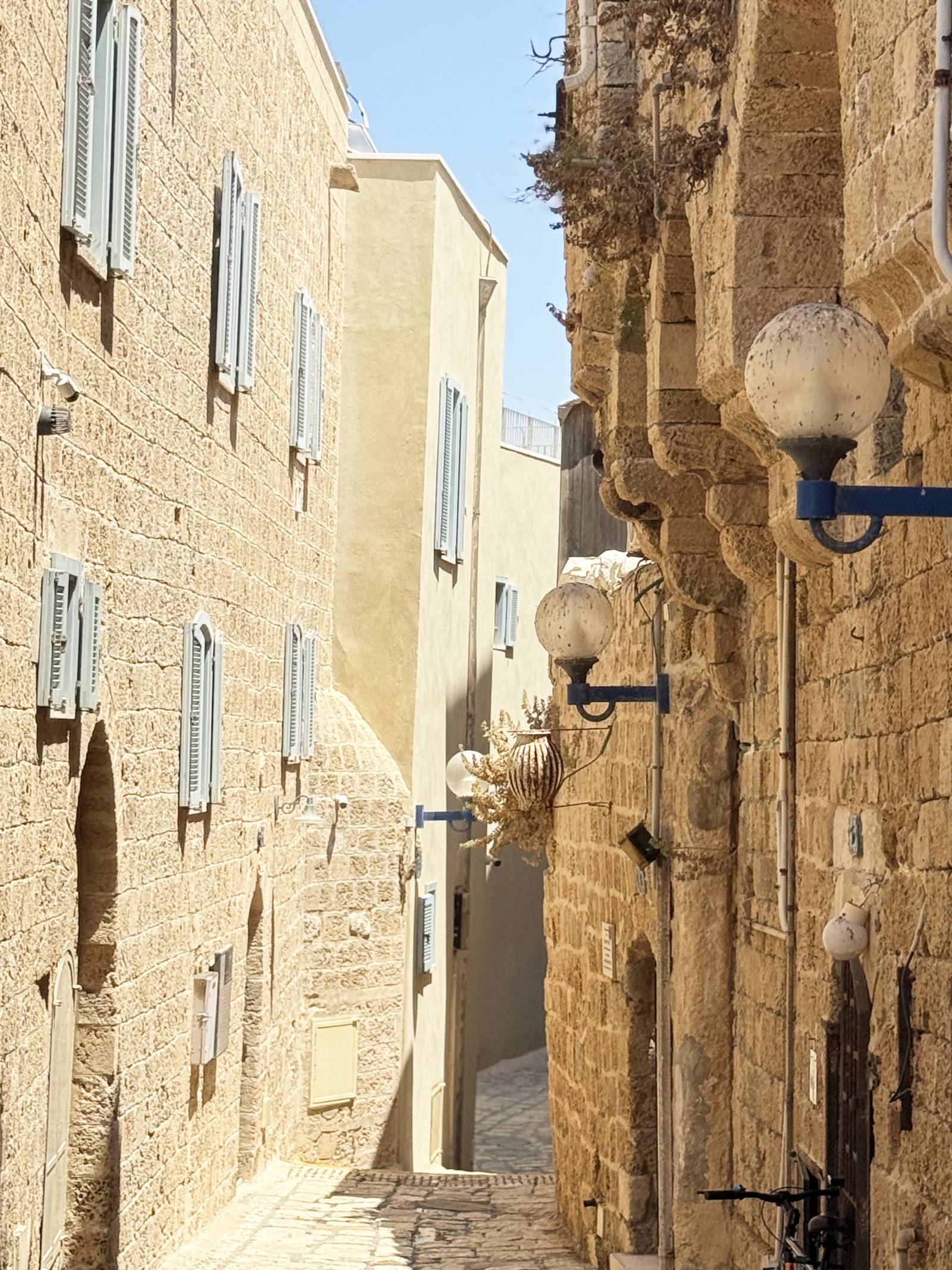 THE narrow stone alleys of Jaffa reflect the city’s centuries-old character.