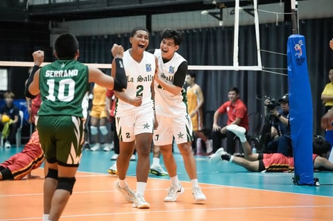 Green Spikers grab 1st victory