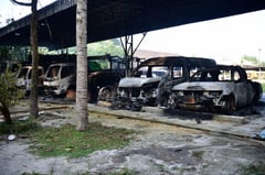 Dozens of attacks injure two