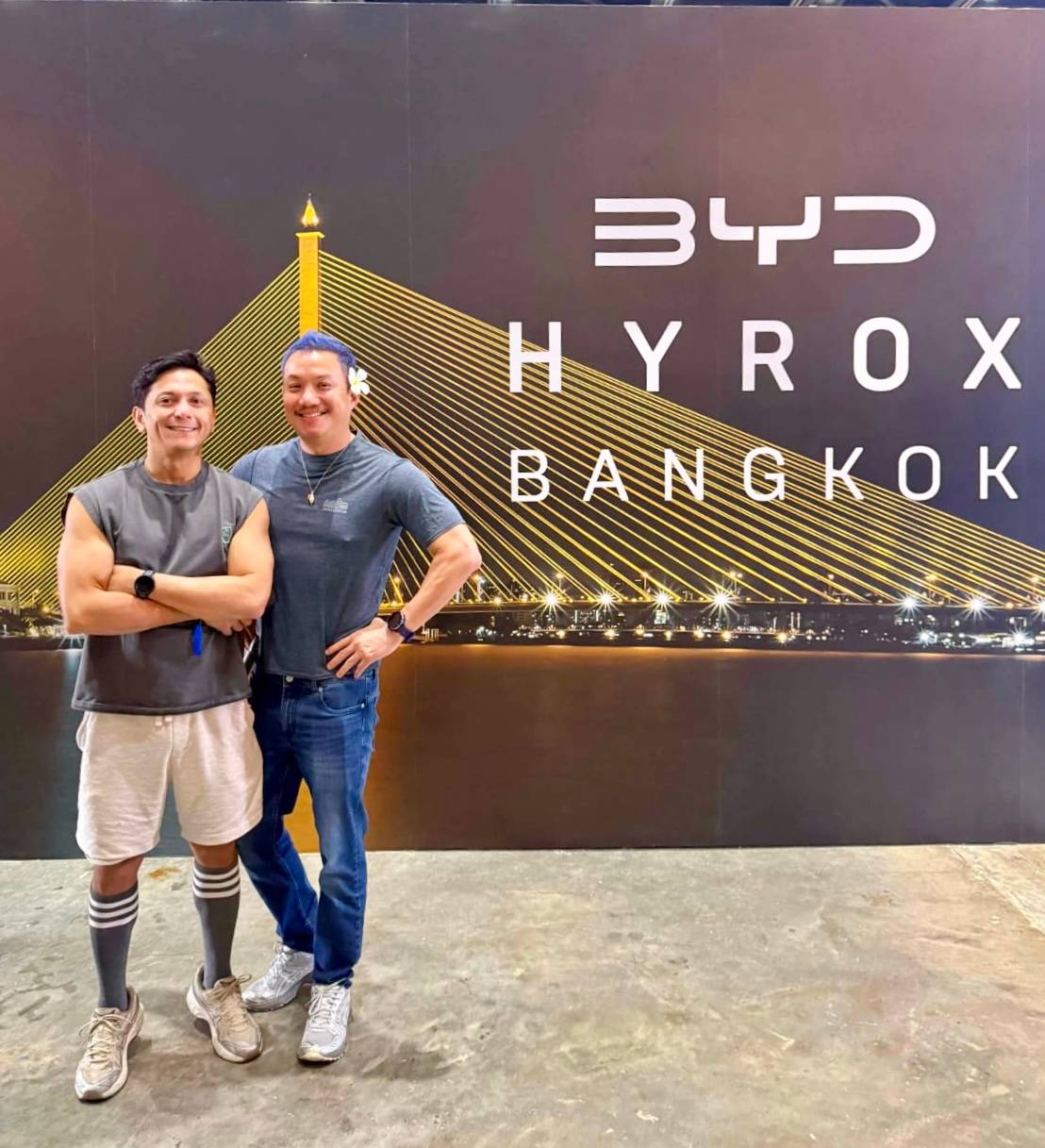Robbie Francisco and Timmy Sanchez, both 48.