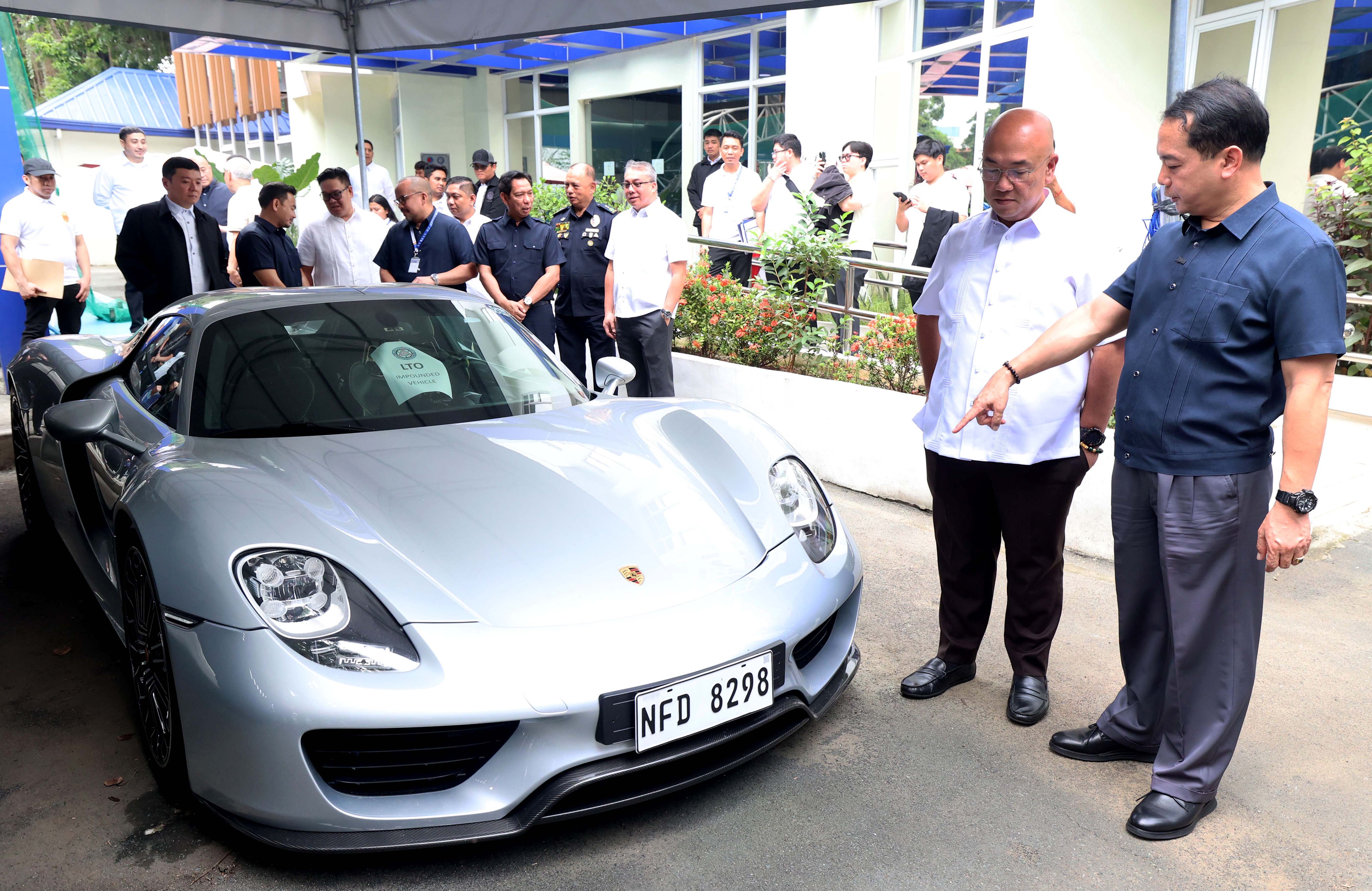 Impounded luxury supercar faces import fraud probe