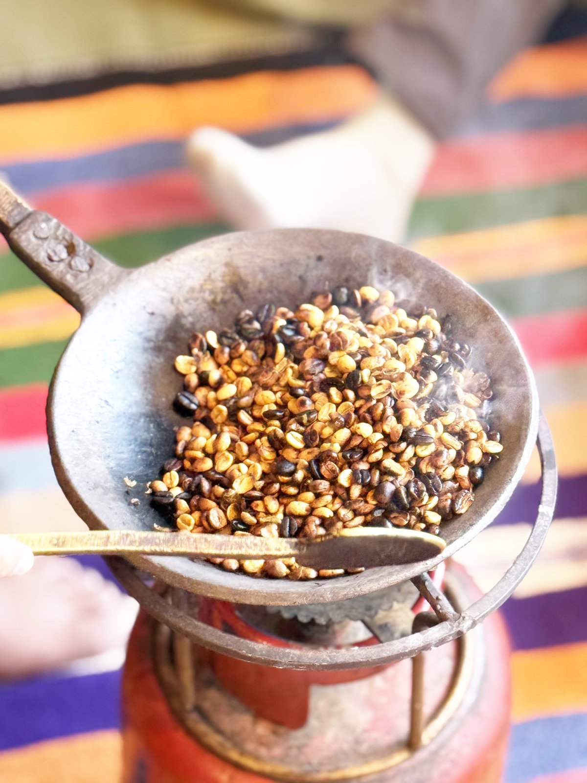IN the Galilee, freshly roasted coffee offered a taste of Bedouin hospitality and everyday life.
