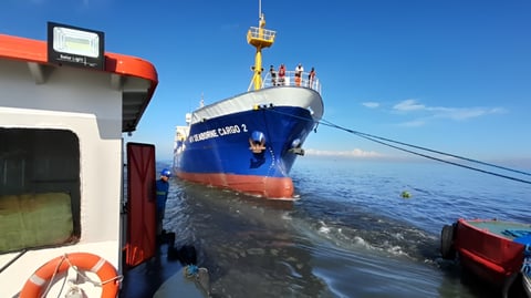 Sandiganbayan orders shipping 
firm to vacate property