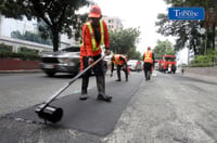 DPWH orders immediate repair of EDSA pothole after rider hurt
