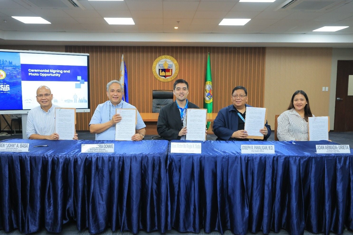 Pasig, Unilab Foundation team up on health care, mental health