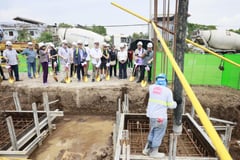 UPLB housing takes concrete step forward