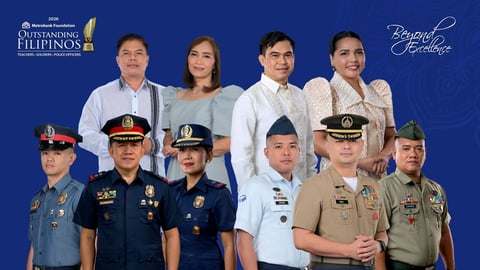Metrobank Foundation honors 10 Outstanding Filipinos for 2026