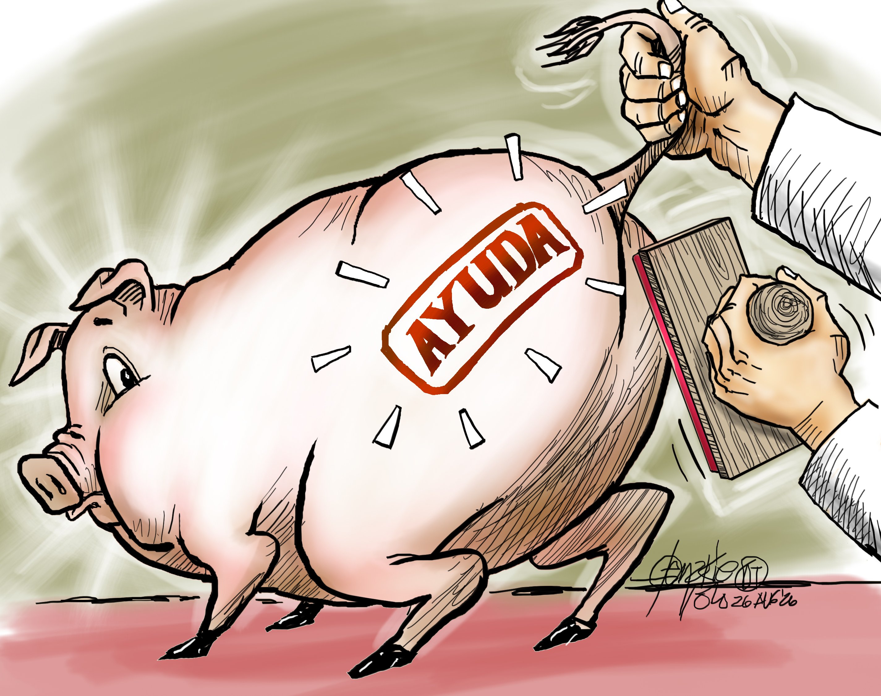 Pork-ridden budget
