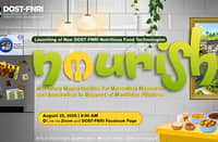DOST-FNRI virtually launched new nutritious food technologies on 25 August 2026.