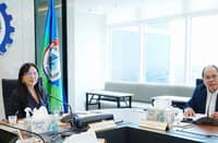 TRADE Secretary Cristina A. Roque (left) and PEZA Director General Tereso O. Panga lead the agency’s push to sustain investment growth after PEZA approved P216.46 billion worth of projects in the first eight months of 2026.