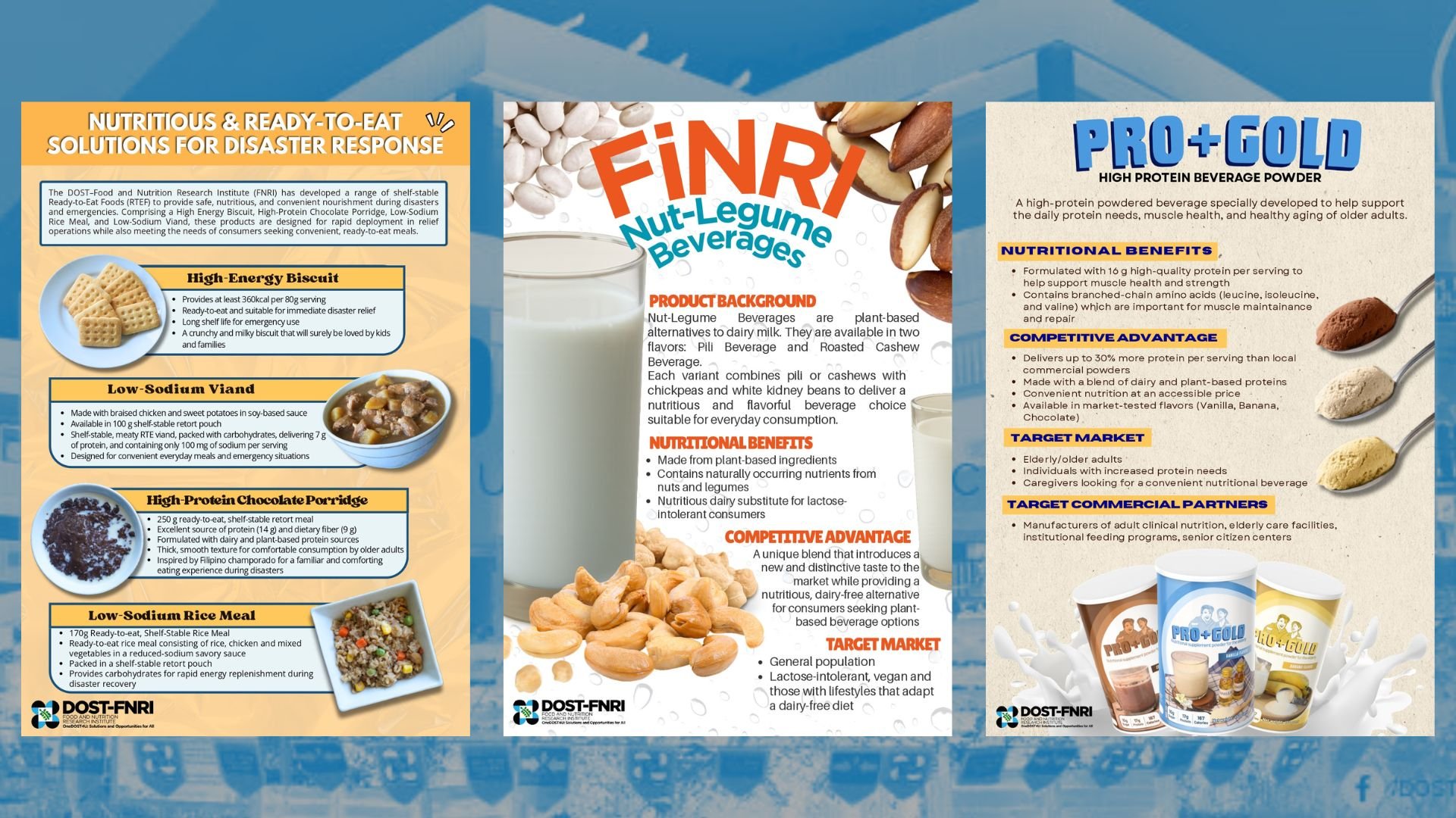 DOST-FNRI launches new nutritious food technologies