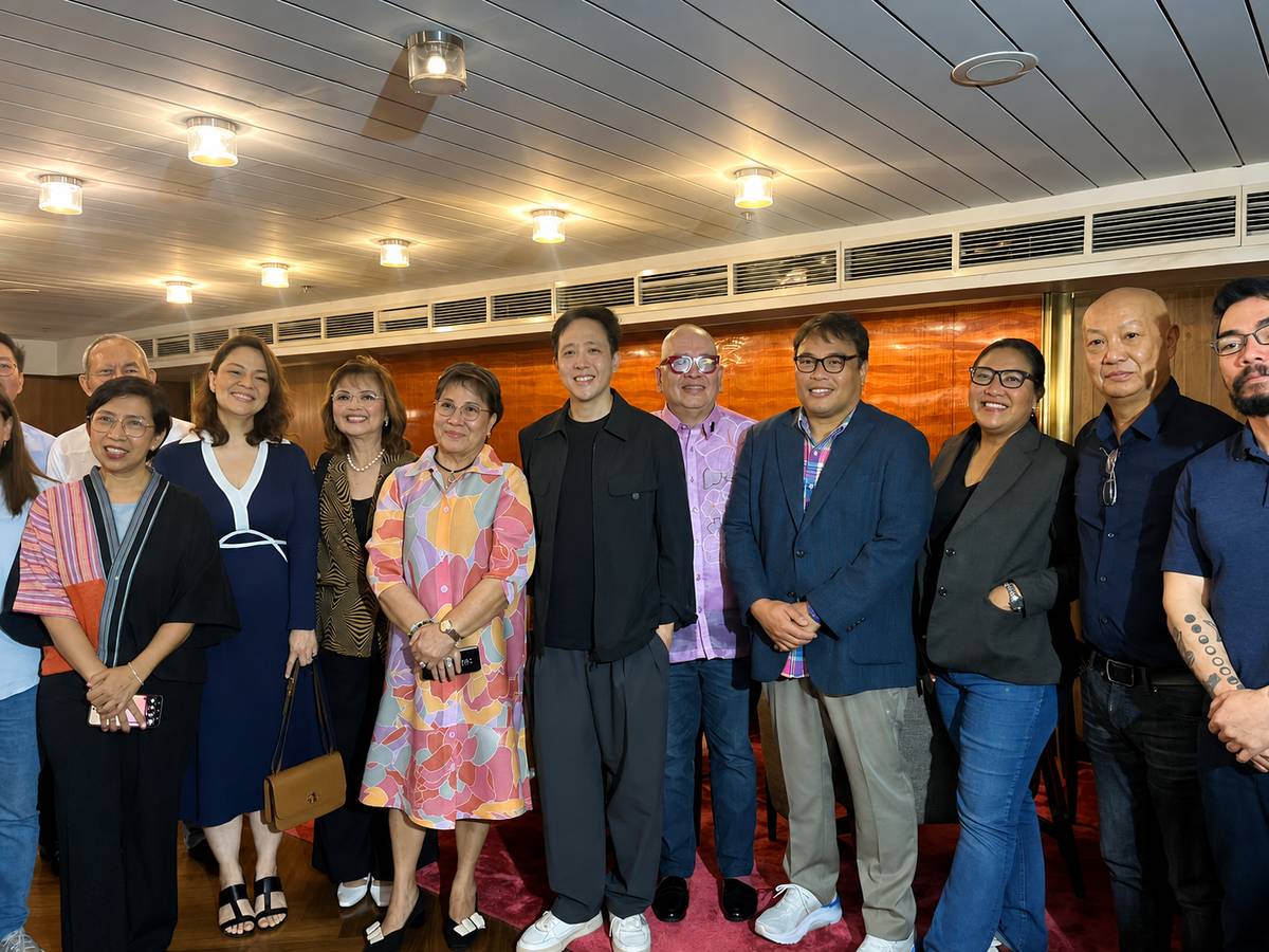Key figures from the Philippine film industry gathered for the launch.
