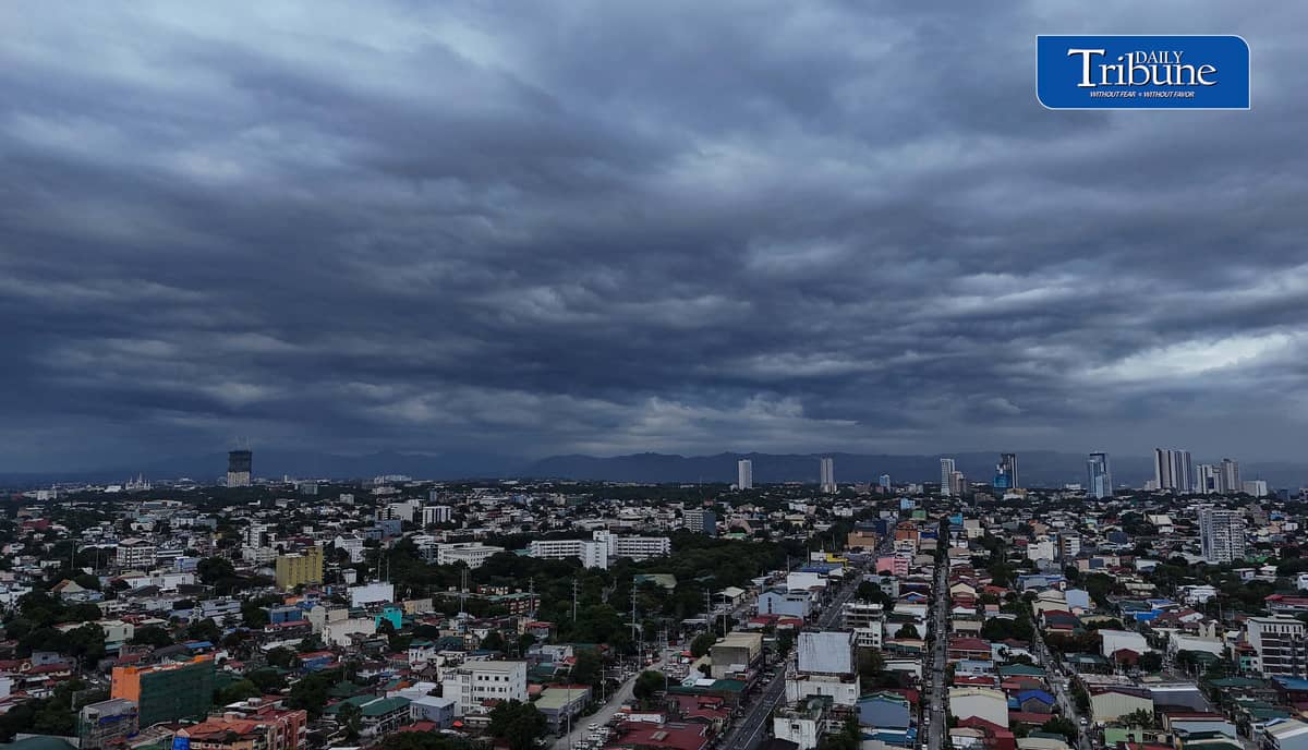 (August 26 2026) Dark clouds hovered over Metro Manila, on Wednesday August 26 2026, according to PAGASA Metro Manila falls under the significant risk category on Thursday and Friday due to potential rainfall brought by the Southwest Monsoon (Habagat). They said tropical cyclone Obet will still enhance the southwest monsoon, which will bring rains over certain areas in Luzon. Photo/Analy Labor