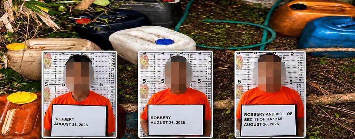 Three suspects arrested for petroleum theft, drug offense in Cagayan