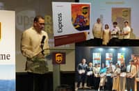 Young Filipino artists take center stage as UPS recognizes the top 30 designs in its first Express Envelope Design Competition in the Philippines, held at the Ayala Malls Museum on 25 August 2026.