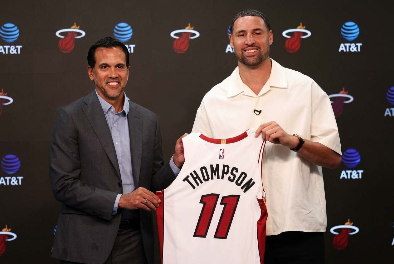 Klay aims to lead Miami to NBA title 