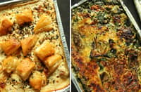 CHICKEN Pastel White Lasagna is the newest variant/Spinach & Artichoke Cream Lasagna.