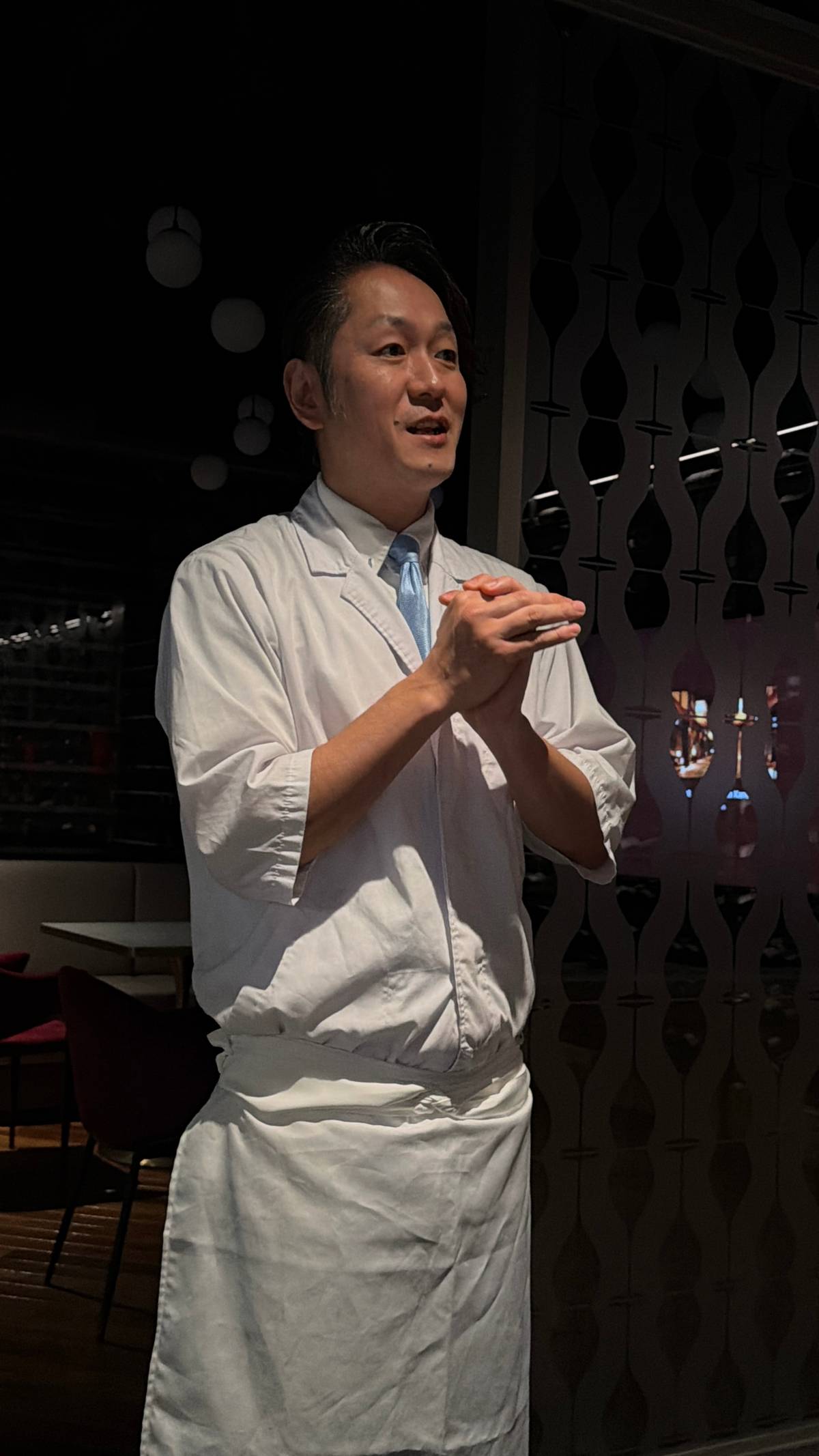 CHEF Masaki Watanabe.