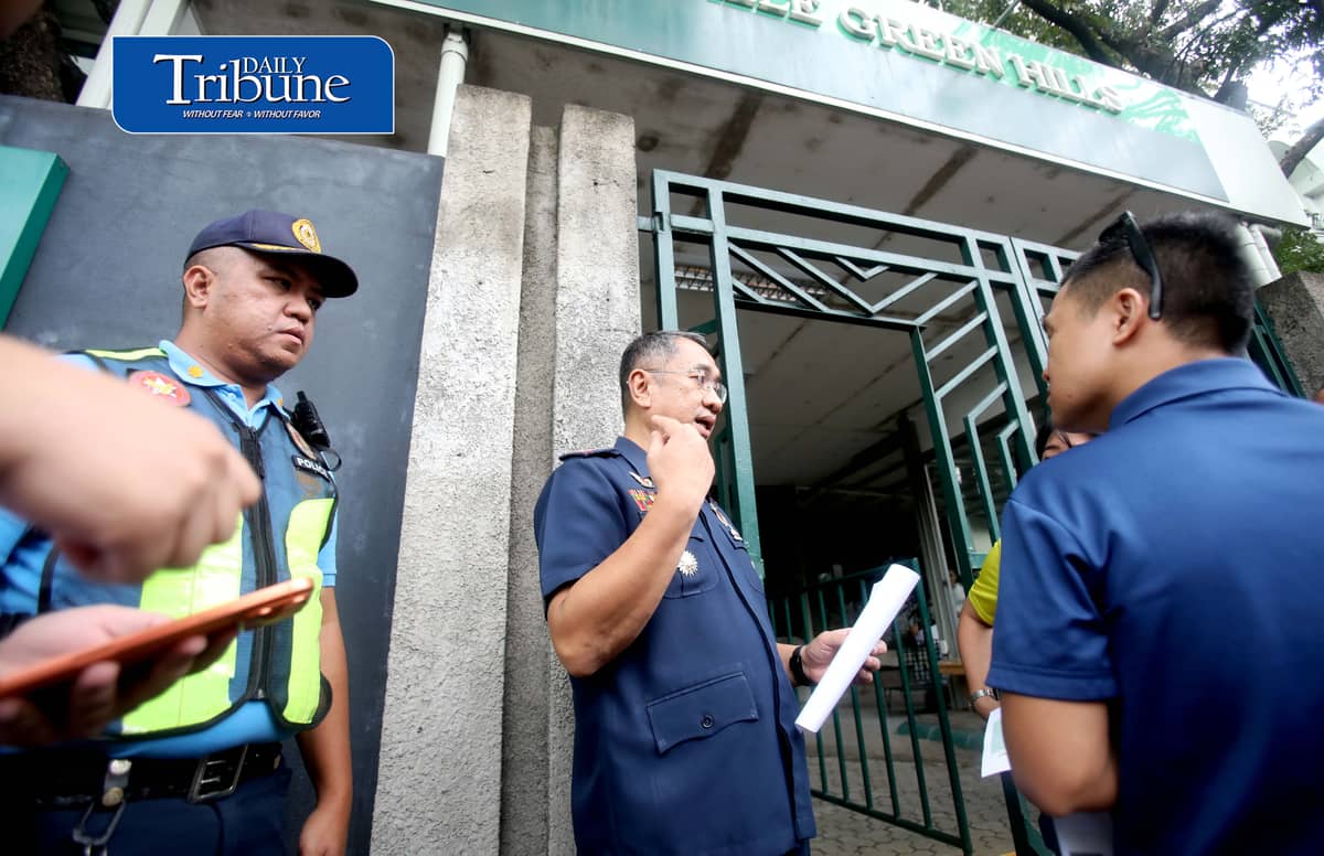 Following an investigation into security concerns at La Salle Green Hills on Thursday, 27 August 2026, Mandaluyong Police Chief PCol. Reynan Patam confirmed that a student was responsible for the message that caused the scare after allegedly identifying himself as a shooter. According to Patam, the student sent the message to a classmate, who immediately informed their parents. Photo/Analy Labor