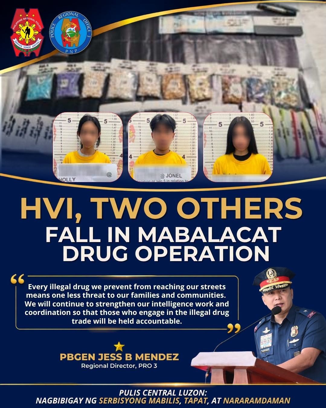 P2.29M party drugs seized in Mabalacat