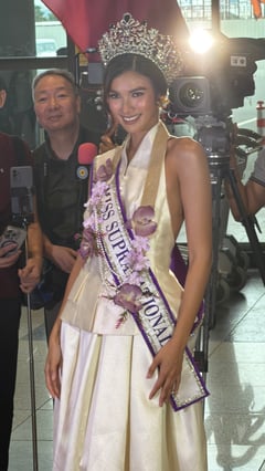 Katrina Llegado comes home with the Miss Supranational crown