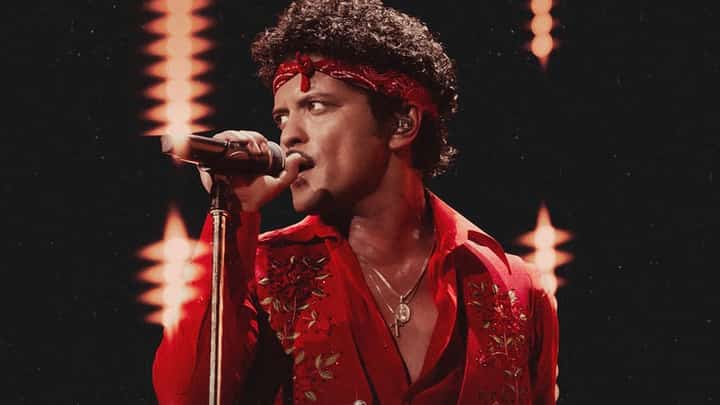 Singer-songwriter Bruno Mars.