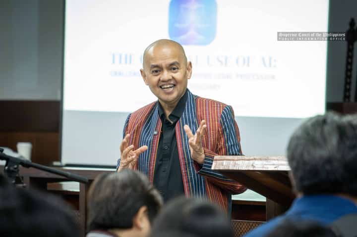 Leonen urges critical, human-centered use of AI in Philippine justice system